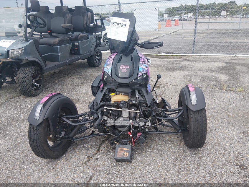2022 Can-am/ brp Ryker VIN 3JB2FEG2XNJ004173 IAAI salvage auction — FRONT END, Salvage Title, sold $725 on 2026-08-18 (photo 5)