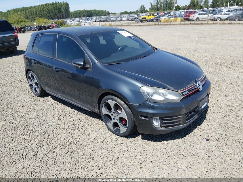 2012 Volkswagen Gti VIN WVWHD7AJ4CW215339 IAAI salvage auction — NORMAL WEAR, Salvage Title, sold $300 on 2026-08-03 (photo 1)