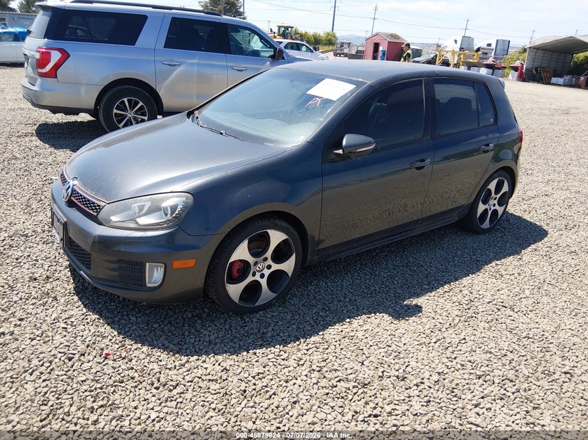 2012 Volkswagen Gti VIN WVWHD7AJ4CW215339 IAAI salvage auction — NORMAL WEAR, Salvage Title, sold $300 on 2026-08-03 (photo 2)