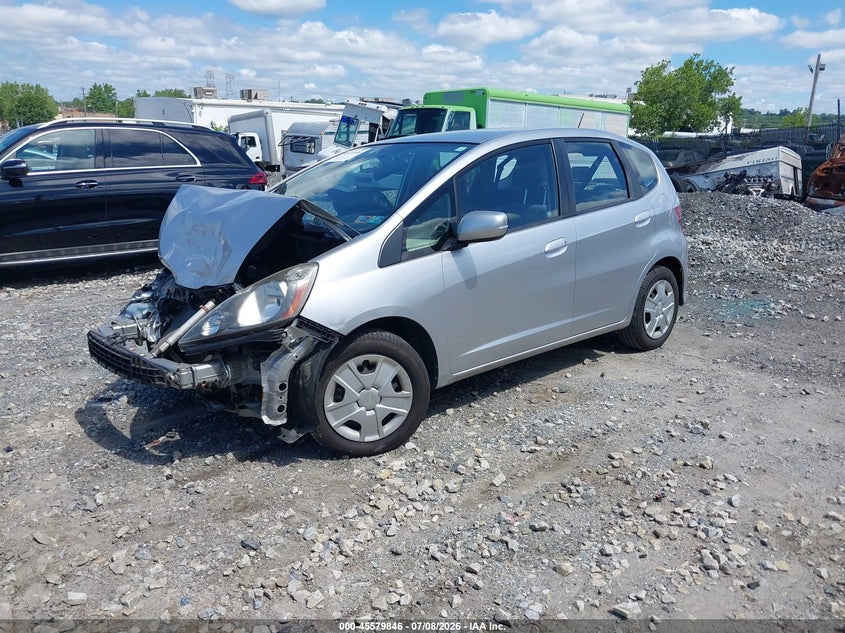 2012 Honda Fit VIN JHMGE8H38CS000137 IAAI salvage auction — FRONT END, Salvage (Pennsylvania), sold $375 on 2026-07-24 (photo 2)