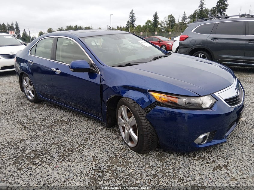 2014 Acura Tsx VIN JH4CU2F40EC001130 IAAI salvage auction — LEFT & RIGHT, Salvage Title, sold $4,050 on 2026-07-29 (photo 1)