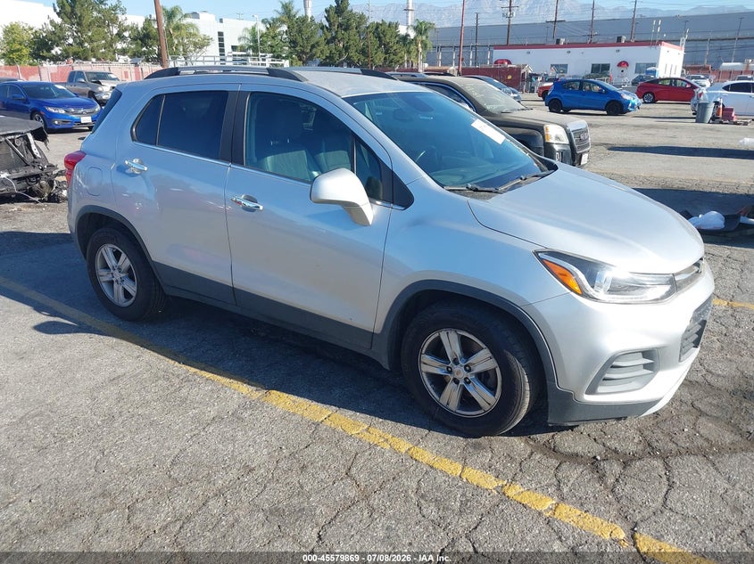 2020 Chevrolet Trax VIN KL7CJLSB6LB039157 IAAI salvage auction — NORMAL WEAR, Clear - Dealer Only (California), sold $2,050 on 2026-07-28 (photo 1)