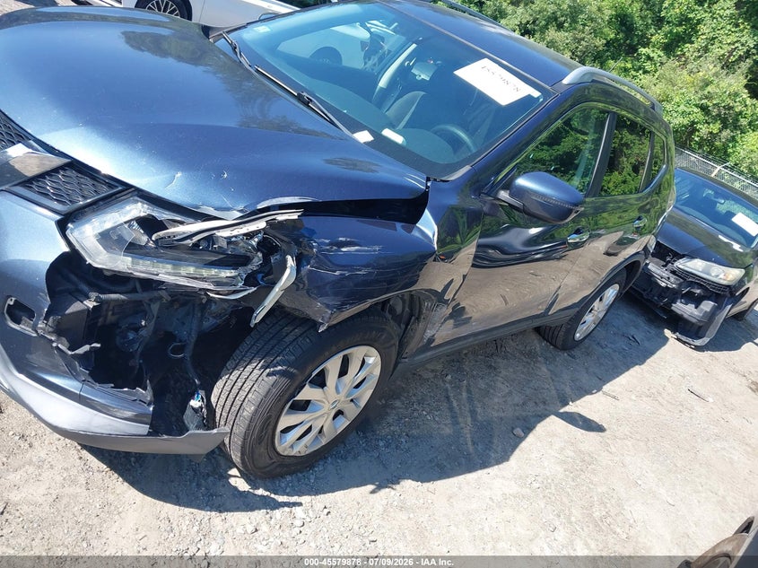 2016 Nissan Rogue VIN KNMAT2MV4GP705205 IAAI salvage auction — FRONT END, Clear (Massachusetts), sold $500 on 2026-07-21 (photo 2)
