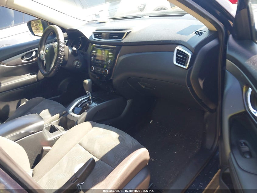 2016 Nissan Rogue VIN KNMAT2MV4GP705205 IAAI salvage auction — FRONT END, Clear (Massachusetts), sold $500 on 2026-07-21 (photo 5)