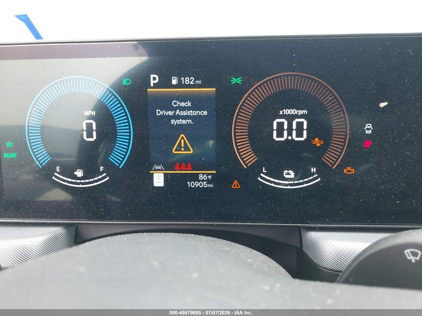 2026 Hyundai Sonata VIN KMHL24JJXTA147975 IAAI salvage auction — FRONT END, Salvage Title, sold $10,675 on 2026-07-30 (photo 7)