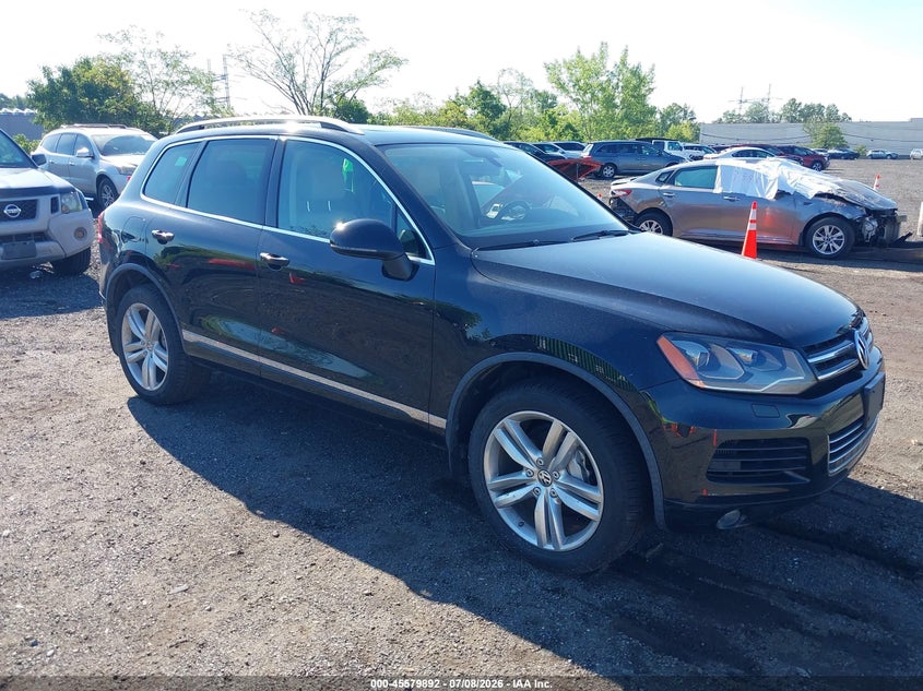 2012 Volkswagen Touareg VIN WVGEK9BP6CD006568 IAAI salvage auction — NORMAL WEAR, Clear (New York), sold $1,500 on 2026-07-28 (photo 1)