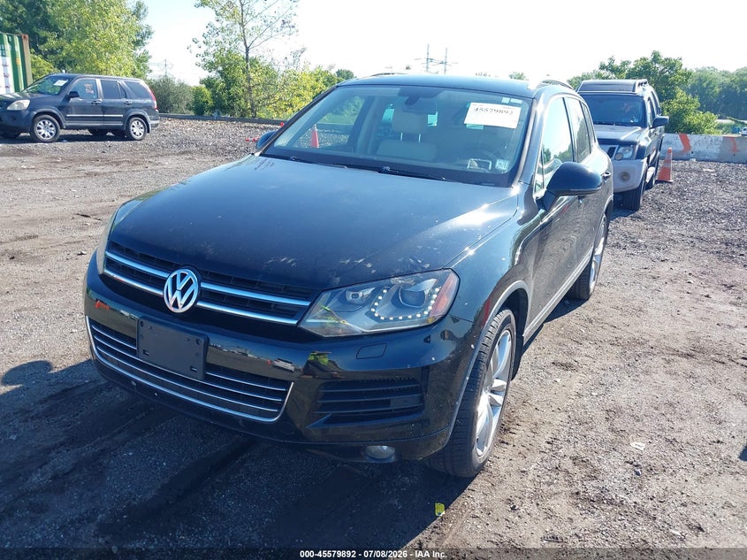 2012 Volkswagen Touareg VIN WVGEK9BP6CD006568 IAAI salvage auction — NORMAL WEAR, Clear (New York), sold $1,500 on 2026-07-28 (photo 6)