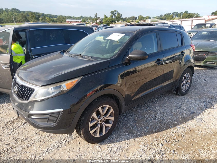 2016 Kia Sportage VIN KNDPB3AC2G7851074 IAAI salvage auction — NORMAL WEAR, Clear (Texas), sold $1,275 on 2026-07-16 (photo 2)
