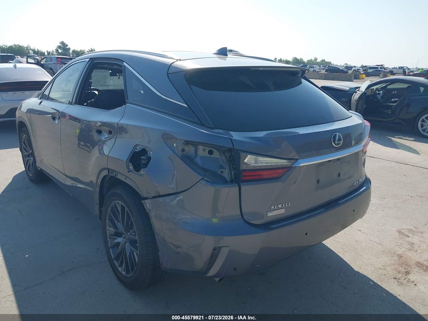 2017 Lexus Rx VIN 2T2BZMCA1HC089360 IAAI salvage auction — SIDE, Original (Texas), sold $18,025 on 2026-09-10 (photo 3)