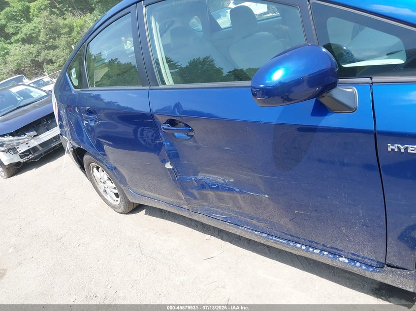 2011 Toyota Prius VIN JTDKN3DU8B0260500 IAAI salvage auction — UNKNOWN, Salvage (Massachusetts), sold $600 on 2026-07-21 (photo 6)