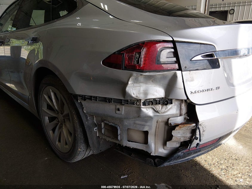 2016 Tesla Model s VIN 5YJSA1E23GF149794 IAAI salvage auction — REAR END, Original - Reconstructed (Alaska), sold $5,000 on 2026-07-10 (photo 6)