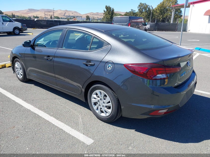 2020 Hyundai Elantra VIN 5NPD74LF2LH603446 IAAI salvage auction — NORMAL WEAR, Sf97 (California), sold $8,300 on 2026-07-30 (photo 3)