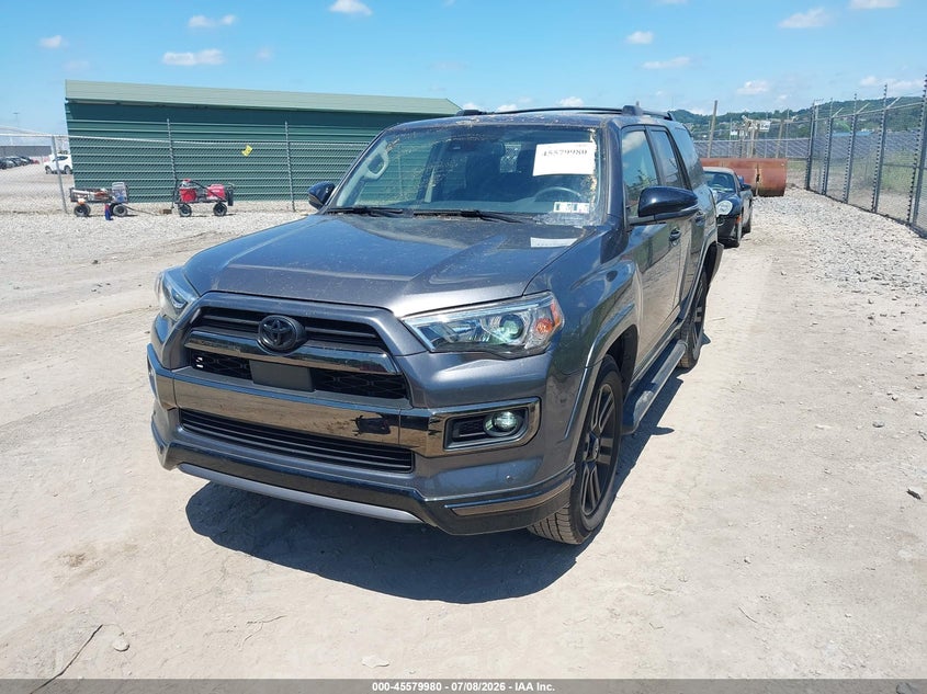 2021 Toyota 4runner VIN JTEJU5JR8M5954678 IAAI salvage auction — REAR END, Salvage Title, sold $20,500 on 2026-08-02 (photo 2)