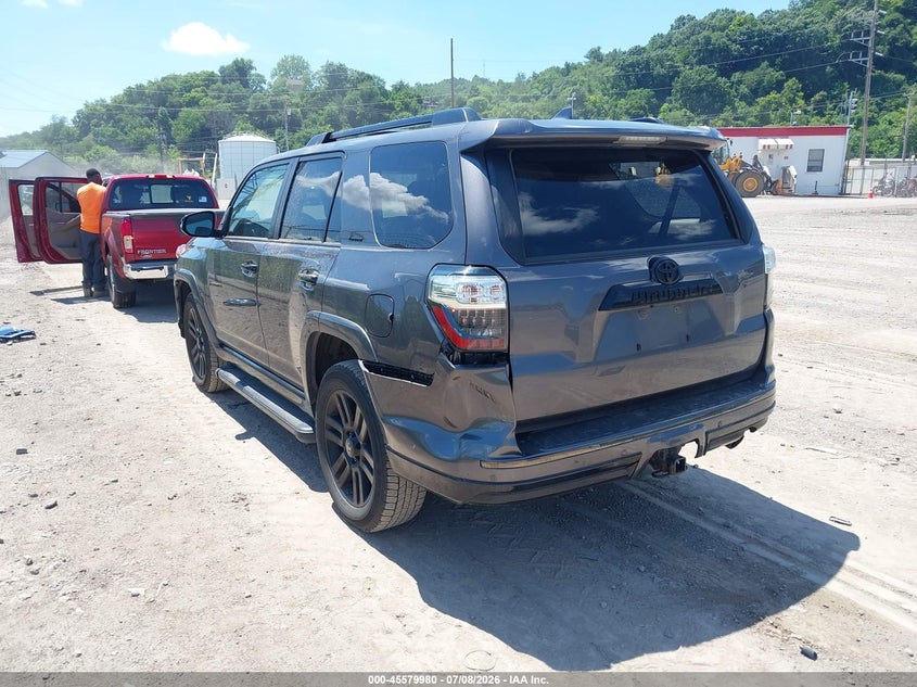 2021 Toyota 4runner VIN JTEJU5JR8M5954678 IAAI salvage auction — REAR END, Salvage Title, sold $20,500 on 2026-08-02 (photo 3)