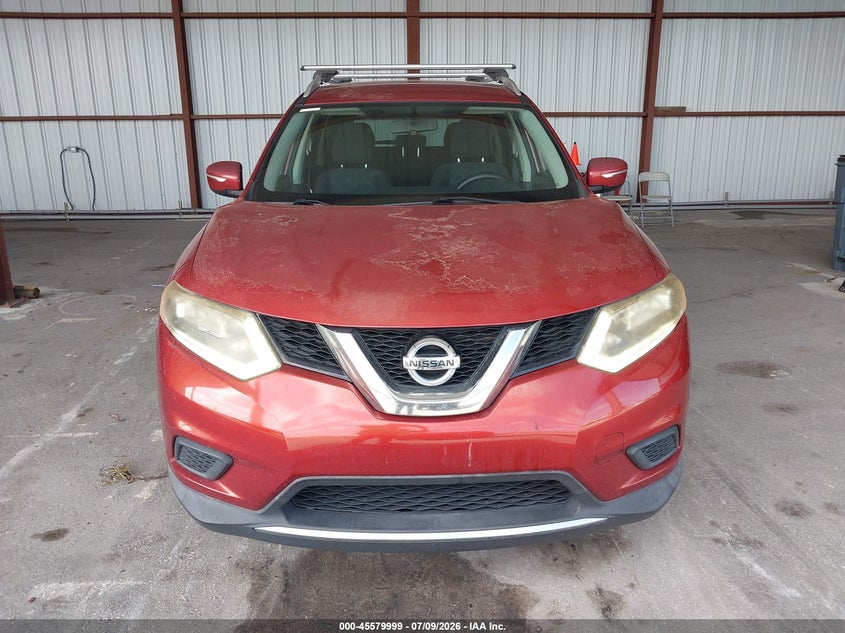 2015 Nissan Rogue VIN KNMAT2MT0FP501448 IAAI salvage auction — NORMAL WEAR, Clear (Florida), sold $1,100 on 2026-07-29 (photo 6)