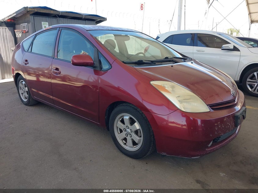 2005 Toyota Prius VIN JTDKB20U657016607 IAAI salvage auction — LEFT SIDE, Salvage (California), sold $100 on 2026-07-22 (photo 1)