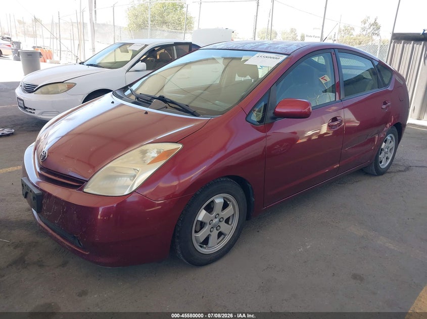 2005 Toyota Prius VIN JTDKB20U657016607 IAAI salvage auction — LEFT SIDE, Salvage (California), sold $100 on 2026-07-22 (photo 2)