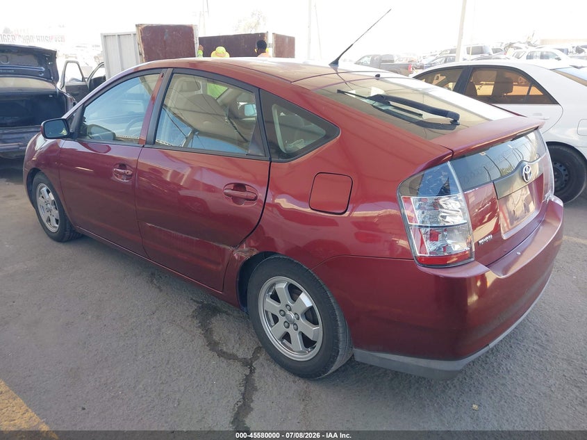 2005 Toyota Prius VIN JTDKB20U657016607 IAAI salvage auction — LEFT SIDE, Salvage (California), sold $100 on 2026-07-22 (photo 3)