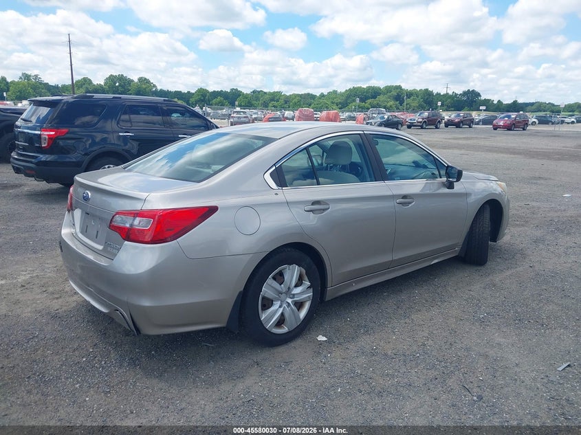 2016 Subaru LEGACY VIN 4S3BNAA65G3029344 IAAI salvage auction — LEFT FRONT, Wait Title, sold $975 on 2026-08-25 (photo 4)