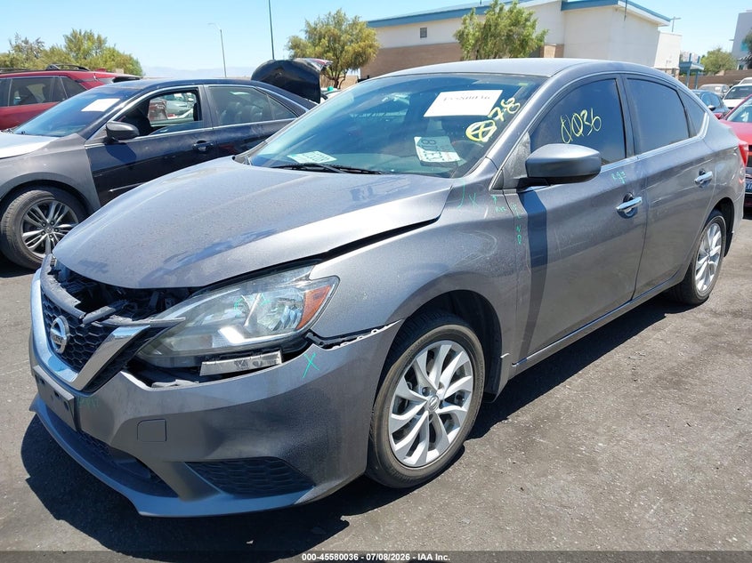 2018 Nissan Sentra VIN 3N1AB7AP4JL625432 IAAI salvage auction — FRONT END, Salvage Title, sold $2,000 on 2026-07-19 (photo 2)