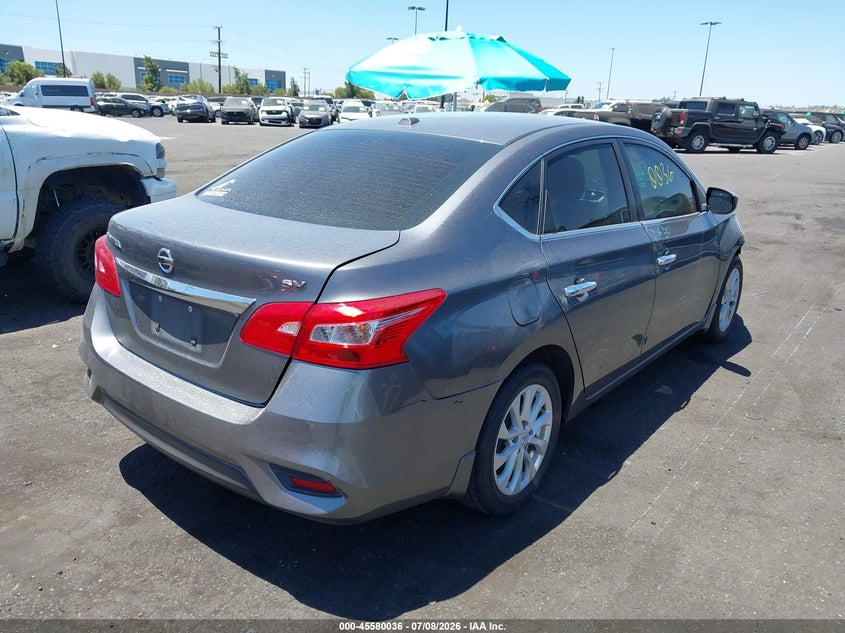 2018 Nissan Sentra VIN 3N1AB7AP4JL625432 IAAI salvage auction — FRONT END, Salvage Title, sold $2,000 on 2026-07-19 (photo 4)