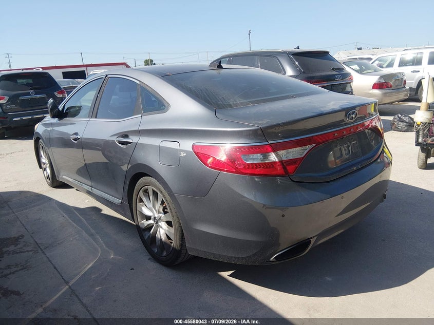 2013 Hyundai Azera VIN KMHFH4JG7DA217076 IAAI salvage auction — NORMAL WEAR, Original (Texas), sold $225 on 2026-07-29 (photo 3)