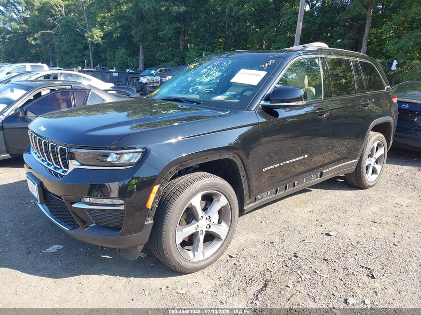 2025 Jeep Grand cherokee VIN 1C4RJHBG3S8725383 IAAI salvage auction — ROOF, Salvage - 75% Or Less (Maryland), sold $16,300 on 2026-08-01 (photo 2)