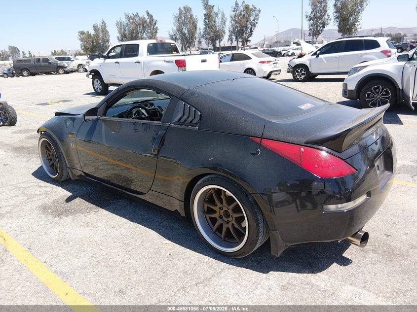 2004 Nissan 350z VIN JN1AZ34E44T064079 IAAI salvage auction — FRONT END, Salvage (California), sold $25 on 2026-07-21 (photo 3)