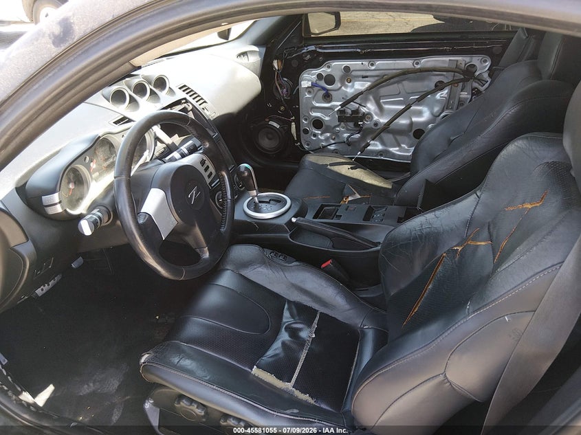 2004 Nissan 350z VIN JN1AZ34E44T064079 IAAI salvage auction — FRONT END, Salvage (California), sold $25 on 2026-07-21 (photo 5)