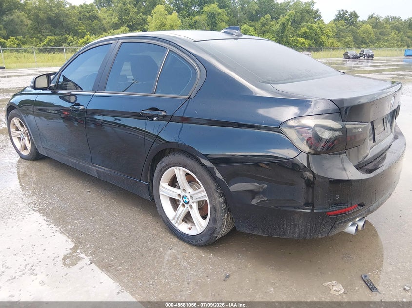 2013 BMW 3er VIN WBA3C1C55DF444217 IAAI salvage auction — NORMAL WEAR, Clear (Louisiana), sold $225 on 2026-07-28 (photo 3)