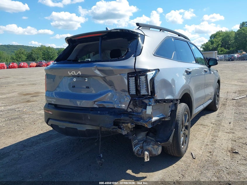 2023 Kia Sorento VIN 5XYRLDLC8PG229025 IAAI salvage auction — REAR END, Salvage Title, sold $7,375 on 2026-08-27 (photo 6)