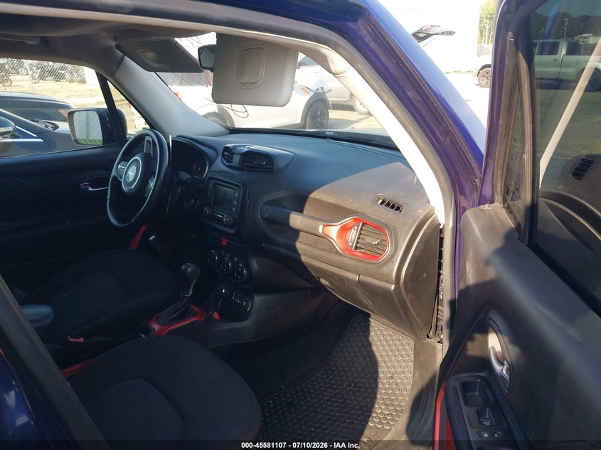 2016 Jeep Renegade VIN ZACCJBCT4GPC69182 IAAI salvage auction — UNKNOWN, Clear (North Carolina), sold $325 on 2026-07-15 (photo 5)