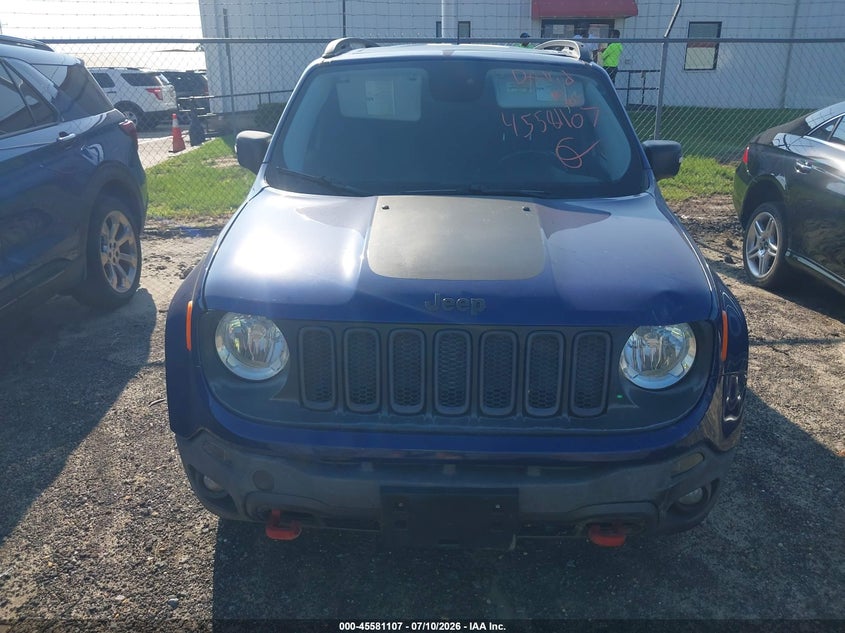 2016 Jeep Renegade VIN ZACCJBCT4GPC69182 IAAI salvage auction — UNKNOWN, Clear (North Carolina), sold $325 on 2026-07-15 (photo 6)