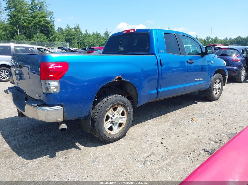 2007 Toyota Tundra VIN 5TFBT54117X010179 IAAI salvage auction — NORMAL WEAR, Clear (Massachusetts), sold $1,250 on 2026-07-13 (photo 4)