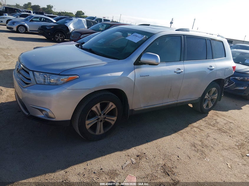 2011 Toyota Highlander VIN 5TDDK3EH4BS090085 IAAI salvage auction — LEFT REAR, Original (Texas), sold $5,800 on 2026-07-15 (photo 2)