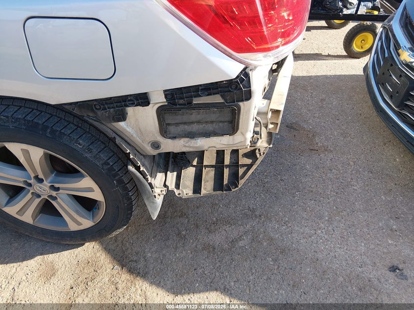 2011 Toyota Highlander VIN 5TDDK3EH4BS090085 IAAI salvage auction — LEFT REAR, Original (Texas), sold $5,800 on 2026-07-15 (photo 6)