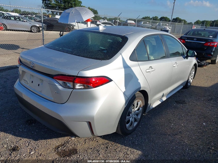 2025 Toyota Corolla VIN 5YFB4MDE8SP328513 IAAI salvage auction — WATER/FLOOD, Salvage (Louisiana), sold $1,550 on 2026-07-29 (photo 4)