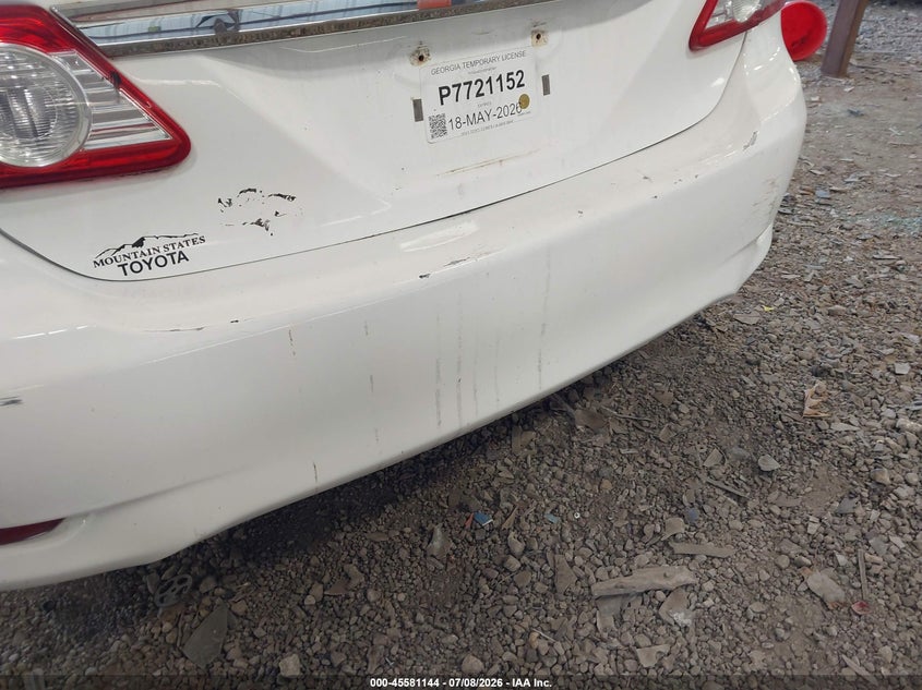 2013 Toyota Corolla VIN 5YFBU4EE0DP097947 IAAI salvage auction — ENGINE DAMAGE, Clear (Georgia), sold $2,000 on 2026-07-31 (photo 6)
