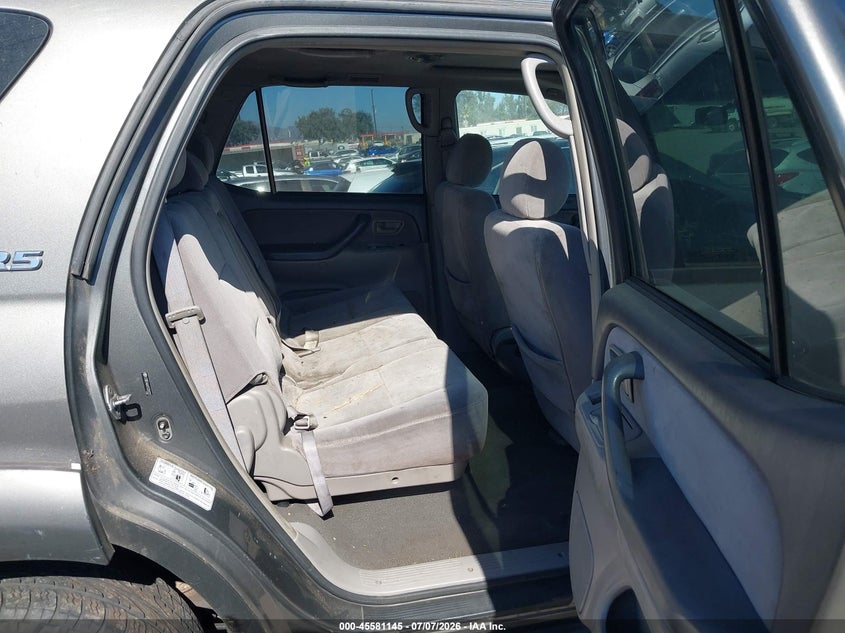 2007 Toyota Sequoia VIN 5TDBT44A17S291223 IAAI salvage auction — NORMAL WEAR, Salvage (California), sold $1,750 on 2026-07-15 (photo 8)