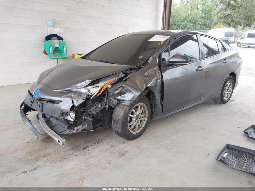 2016 Toyota Prius VIN JTDKBRFU7G3001897 IAAI salvage auction — FRONT END, Bill Of Sale (Washington), sold $25 on 2026-07-22 (photo 2)