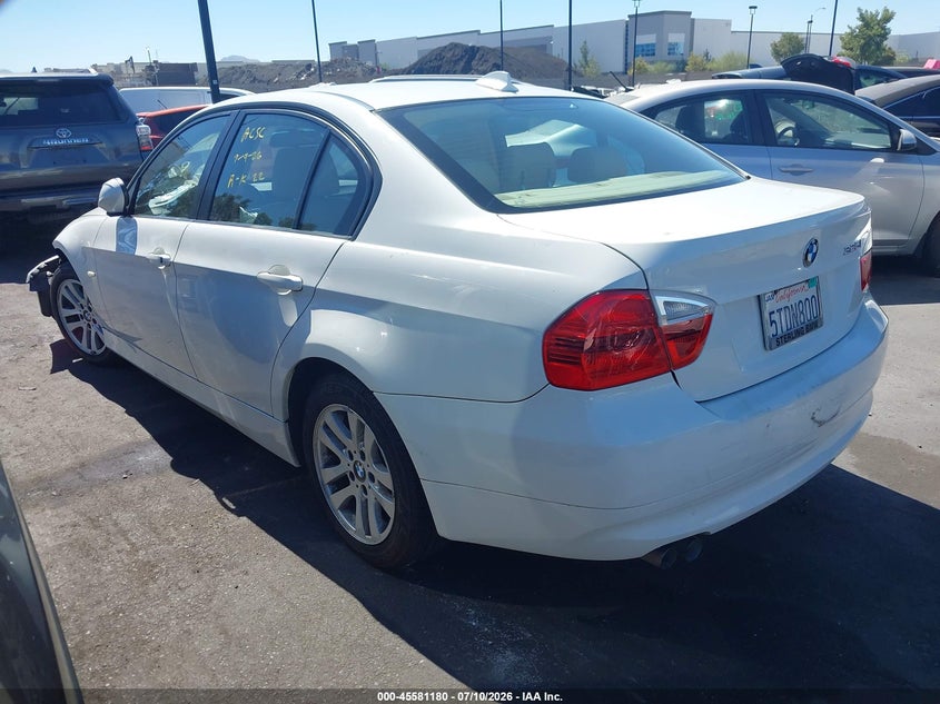 2006 BMW 3 series VIN WBAVB13556PT11045 IAAI salvage auction — FRONT END, Salvage Certificate (California), sold $25 on 2026-07-24 (photo 3)