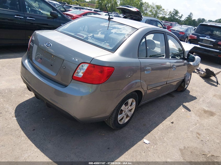 2010 Kia Rio VIN KNADH4A33A6635803 IAAI salvage auction — FRONT END, Salvage (Ohio), sold $25 on 2026-07-28 (photo 4)