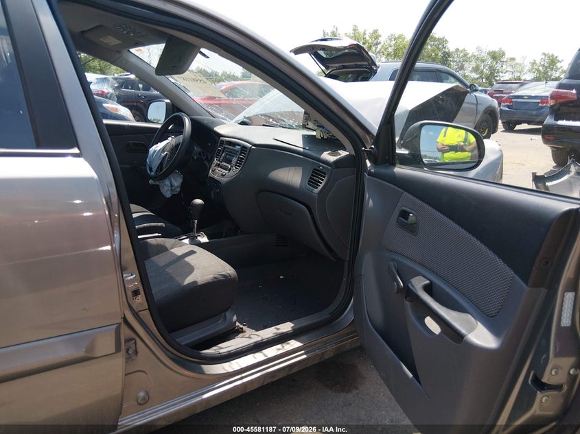 2010 Kia Rio VIN KNADH4A33A6635803 IAAI salvage auction — FRONT END, Salvage (Ohio), sold $25 on 2026-07-28 (photo 5)