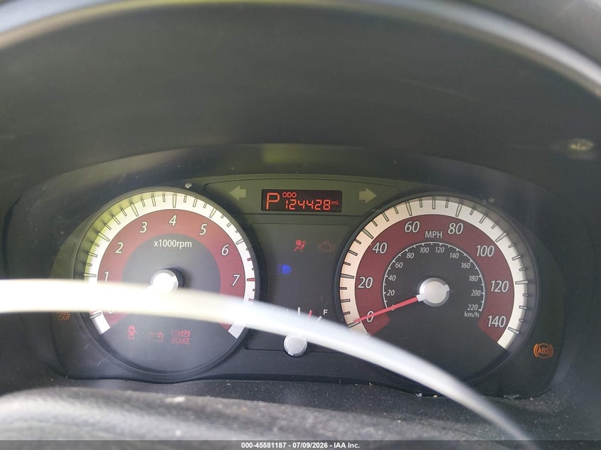 2010 Kia Rio VIN KNADH4A33A6635803 IAAI salvage auction — FRONT END, Salvage (Ohio), sold $25 on 2026-07-28 (photo 7)