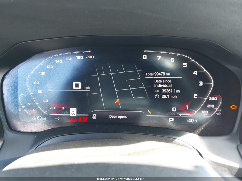 2019 BMW 3er VIN WBA5R1C51KFH04345 IAAI salvage auction — LEFT SIDE, Salvage Title, sold $8,300 on 2026-07-29 (photo 7)