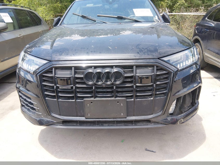 2020 Audi Q7 VIN WA1LXAF73LD007115 IAAI salvage auction — FRONT END, Original (Texas), sold $6,625 on 2026-07-27 (photo 6)