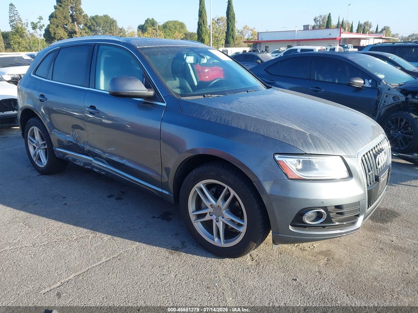 2014 Audi Q5 VIN WA1LFAFP7EA131248 IAAI salvage auction — SIDE, Salvage (California), sold $4,850 on 2026-07-31 (photo 1)
