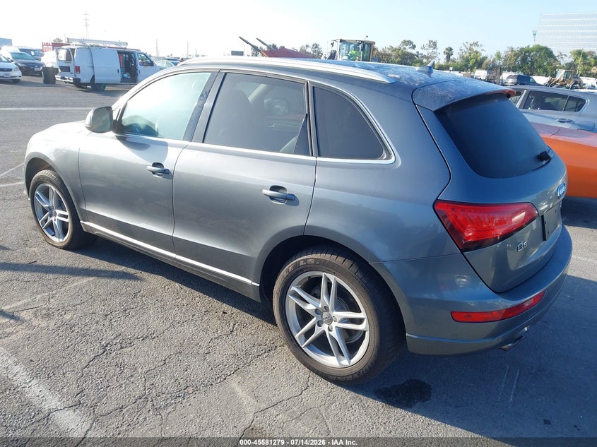 2014 Audi Q5 VIN WA1LFAFP7EA131248 IAAI salvage auction — SIDE, Salvage (California), sold $4,850 on 2026-07-31 (photo 3)