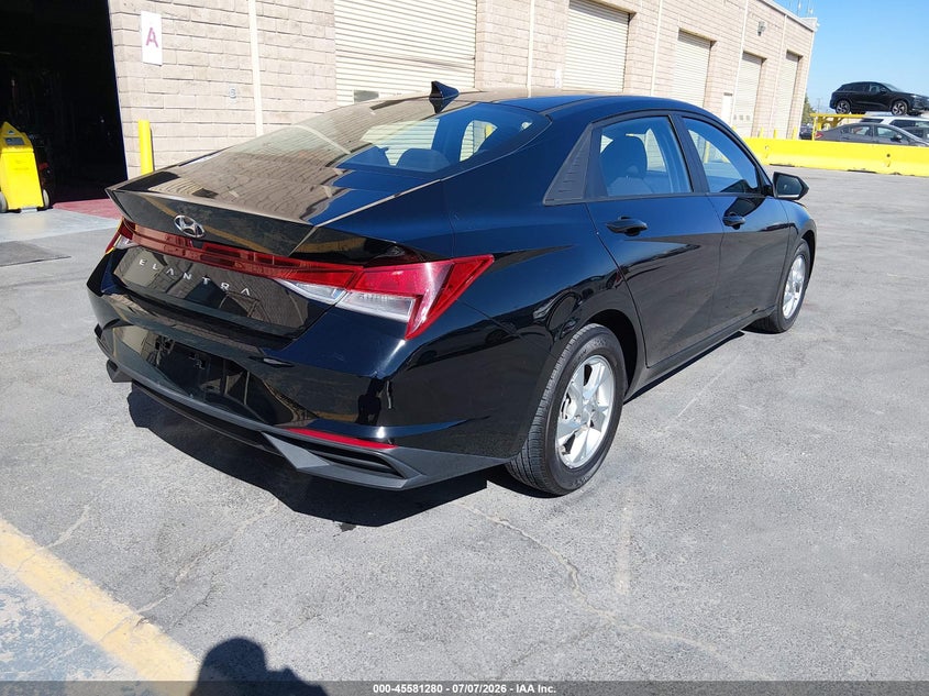 2023 Hyundai Elantra VIN KMHLL4AG7PU539737 IAAI salvage auction — NORMAL WEAR, Sf97 (California), sold $8,950 on 2026-07-30 (photo 4)