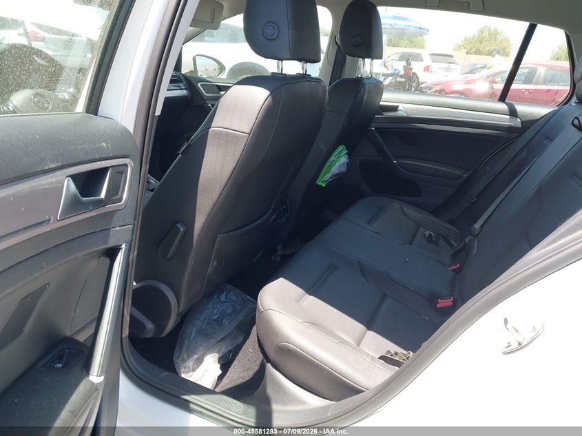 2016 Volkswagen E-golf VIN WVWPP7AU7GW911597 IAAI salvage auction — FRONT END, Salvage Title, sold $1,650 on 2026-07-31 (photo 8)